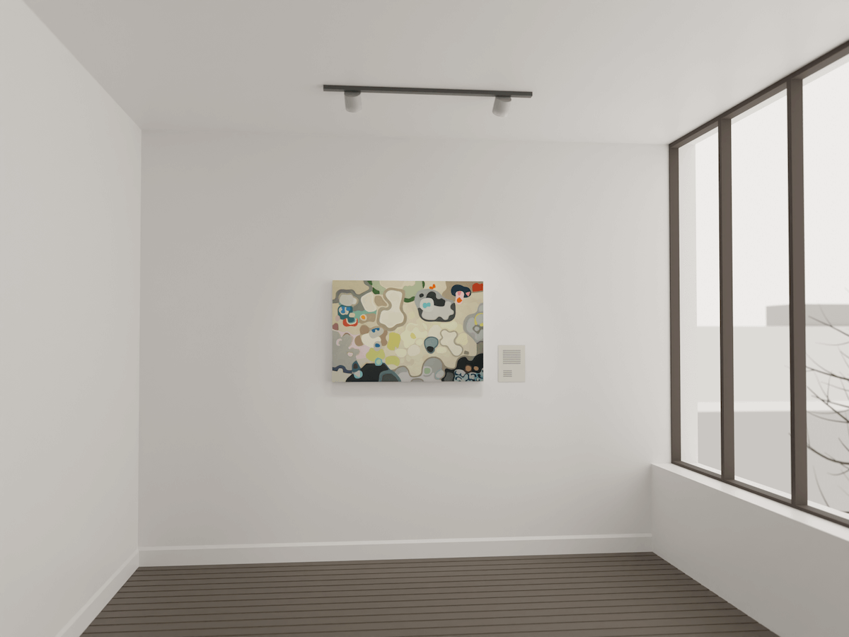 Lost Garden, Painting by Elohim Sanchez. Artwork available for sale.